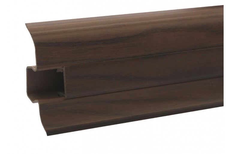 Плінтус ТМ "Premium Decor" матовий - 285 Горіх морений