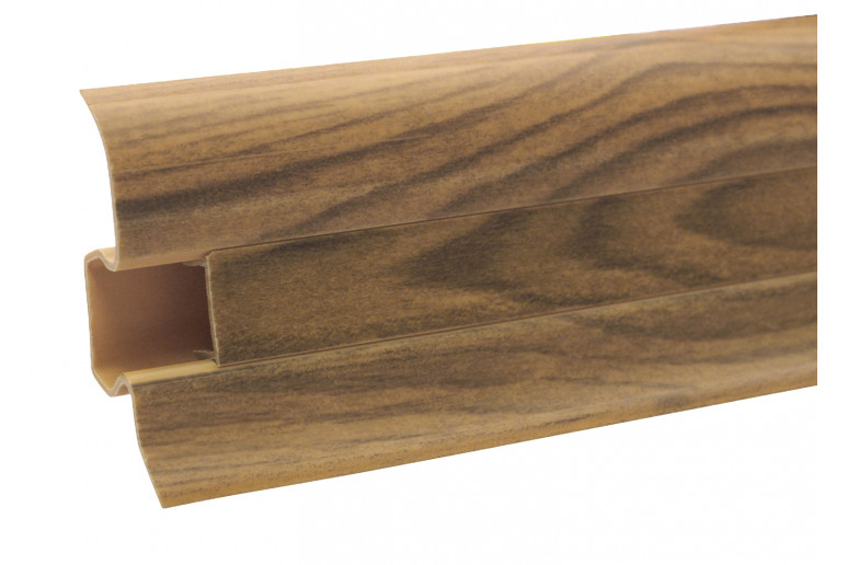 Плінтус ТМ "Premium Decor" матовий - 241 Дуб Престиж