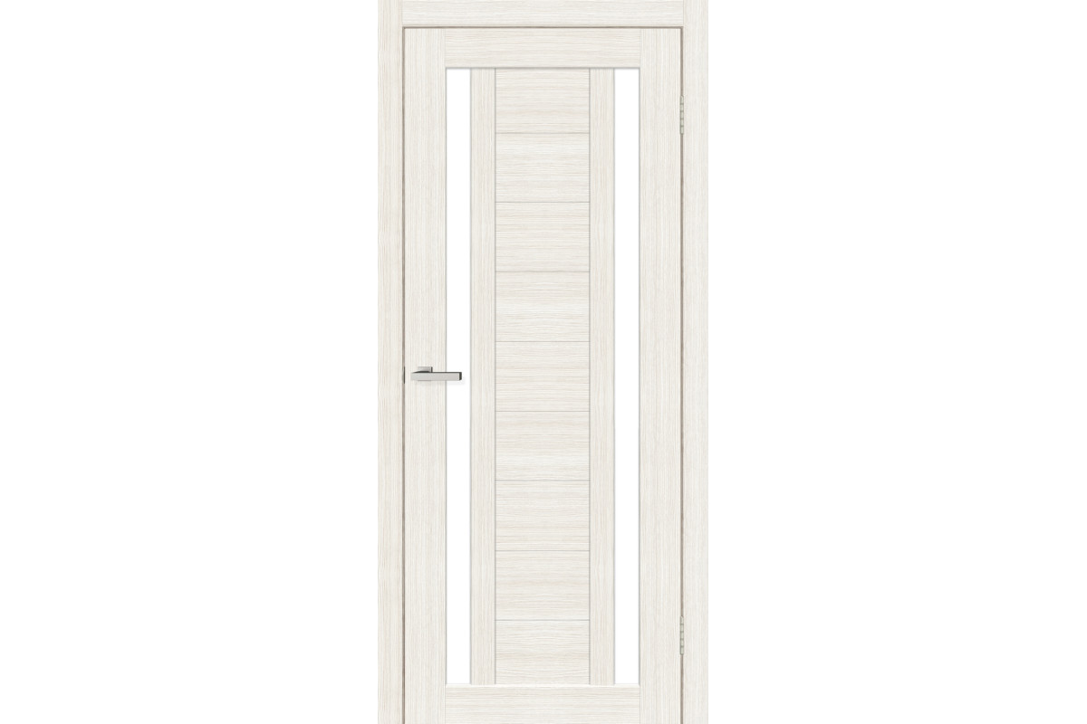 ФотоДвері ТМ "ОМіС" Cortex Deco 02 ПО (скло сатин) Дуб Bianco Lineз офіційного сайту OSKAR™