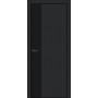 Фото1Двері ТМ "ОМіС" FLAT 12V (торець BLK) ПВХ (чорний браш)з офіційного сайту OSKAR™