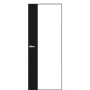 Фото1Двері ТМ "ОМіС" FLAT 12V (торець BLK) Емалекс (чорний браш)з офіційного сайту OSKAR™