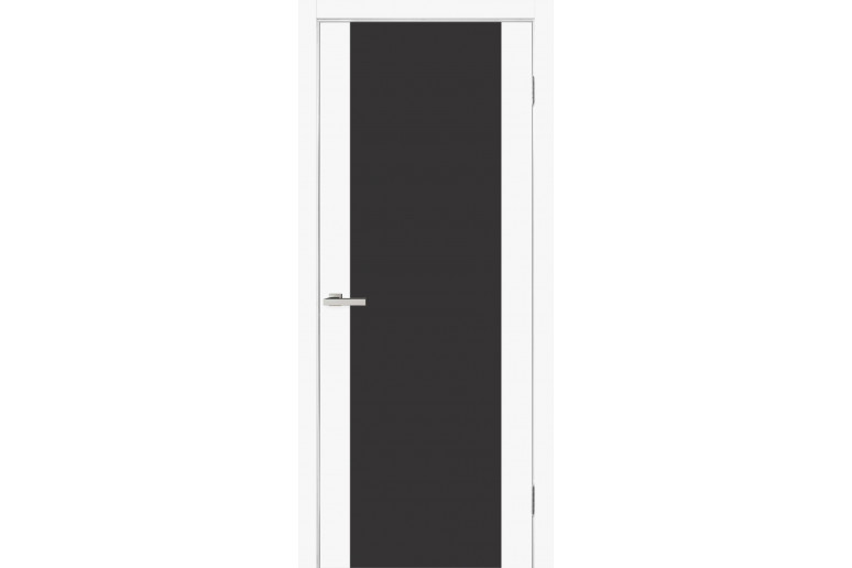 Двері ТМ "ОМіС" Cortex Gloss (triplex чорний) Silk Matt